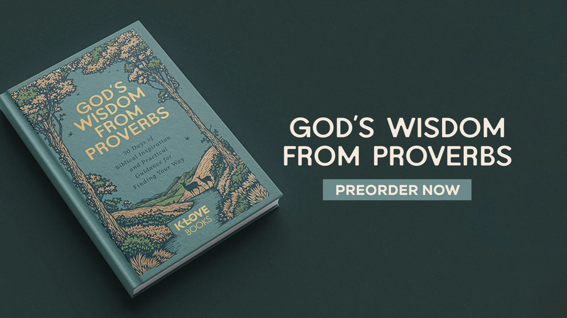 God's Wisdom From Proverbs - Preorder Now